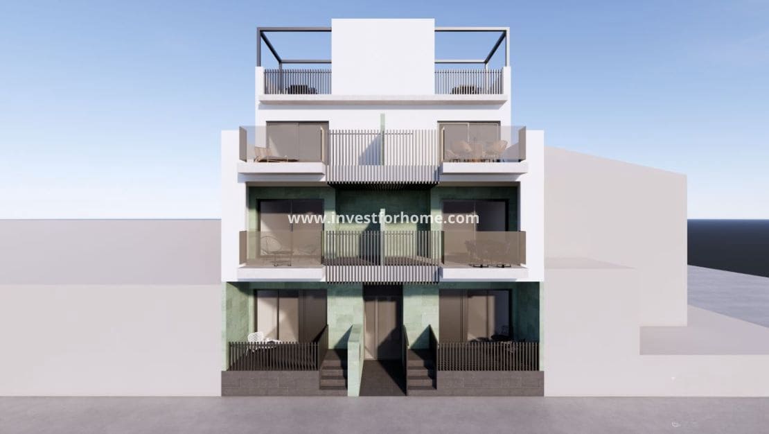 2 soveværelse Lejlighed til salg i Torre de la Horadada med swimmingpool - € 279.900 (Ref: 10158454)