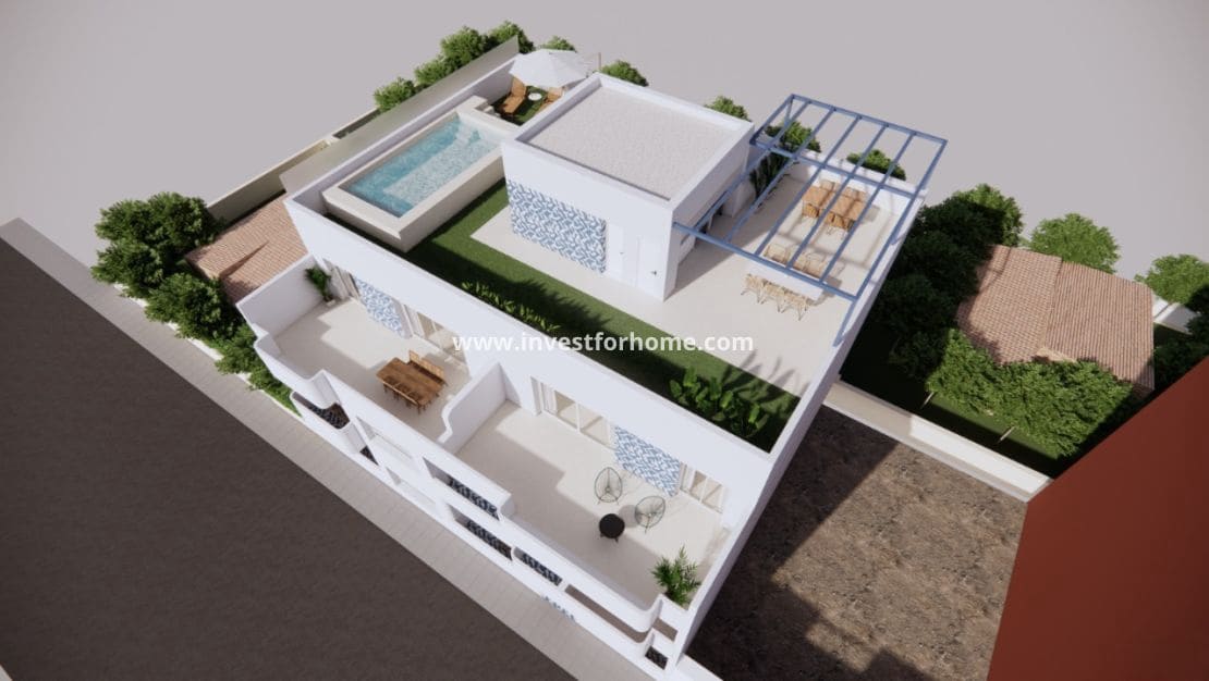 1 soveværelse Lejlighed til salg i Torre de la Horadada med swimmingpool - € 245.900 (Ref: 10158455)