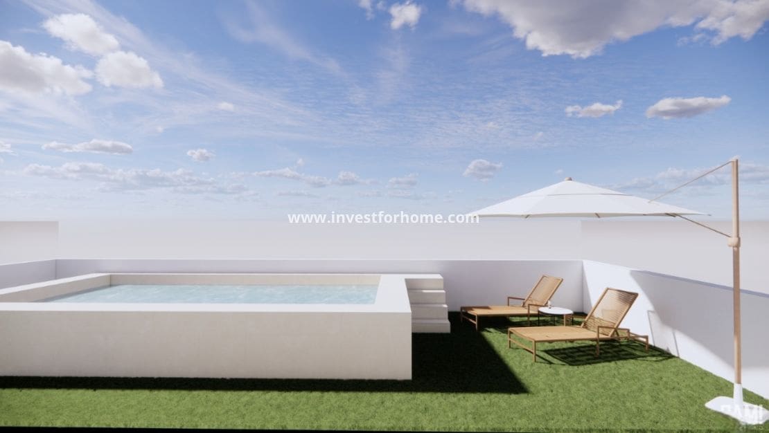 1 soveværelse Lejlighed til salg i Torre de la Horadada med swimmingpool - € 245.900 (Ref: 10158455)