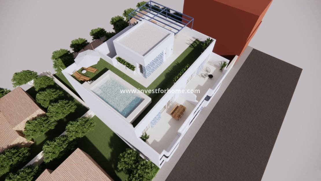 1 soveværelse Lejlighed til salg i Torre de la Horadada med swimmingpool - € 245.900 (Ref: 10158455)