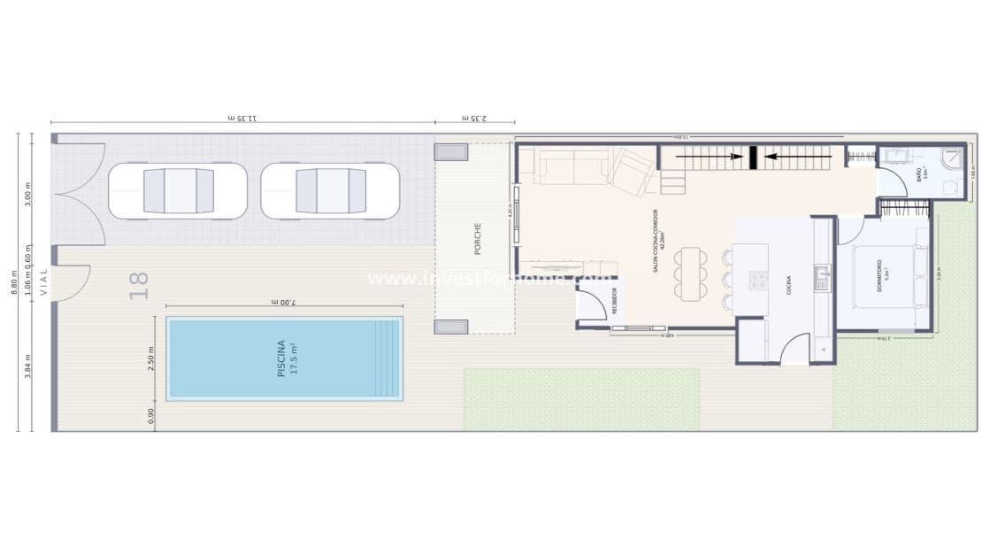 3 slaapkamer Villa te koop in Bigastro met zwembad garage - € 384.000 (Ref: 10162477)