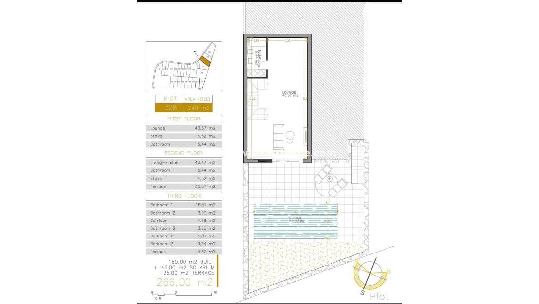3 camera da letto Villa in vendita in Orihuela Costa con piscina - 549.900 € (Rif: 8188701)