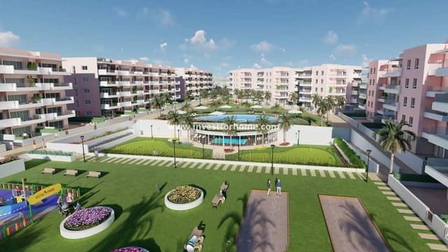 3 Zimmer Apartment zu verkaufen in El Raso, Guardamar del Segura mit Pool - 299.900 € (Ref: 9244403)