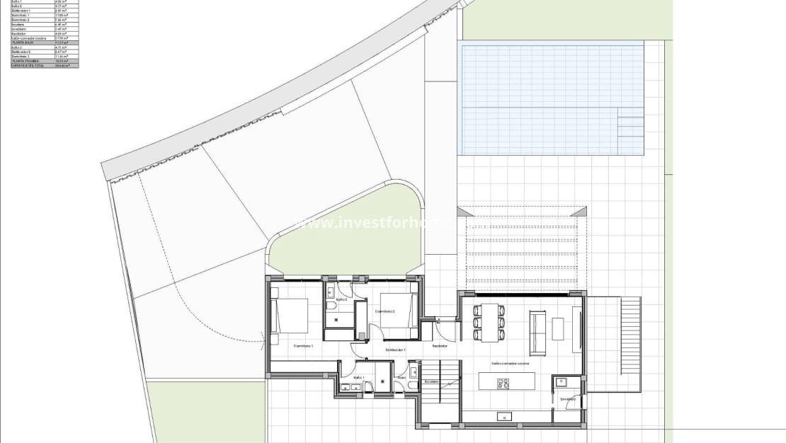 3 quarto Moradia para venda em Las Colinas Golf com piscina - 1 250 000 € (Ref: 9244429)