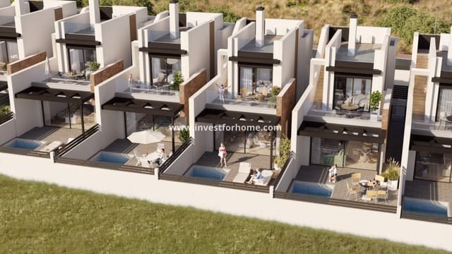 3 chambre Villa/Maison à vendre à Aguas Nuevas, Torrevieja avec piscine - 459 900 € (Ref: 9244436)