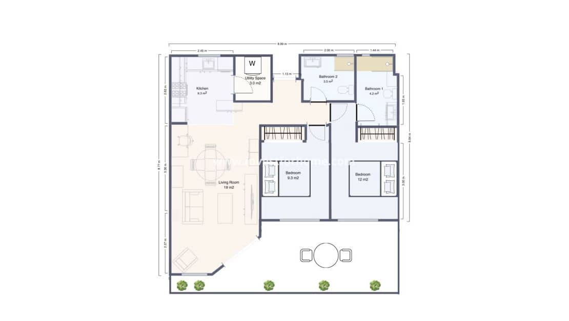 2 slaapkamer Appartement te koop in La Veleta met zwembad - € 255.000 (Ref: 9394432)
