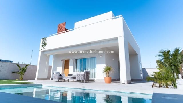 3 soveværelse Villa til salg i Pilar de la Horadada ciudad, Pilar de la Horadada med swimmingpool - € 469.000 (Ref: 9412823)