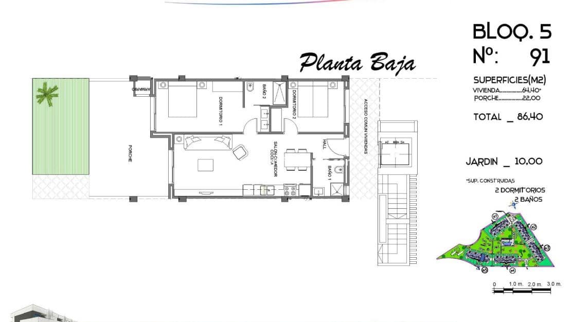 2 quarto Apartamento para venda em El Raso com piscina - 228 000 € (Ref: 9563698)