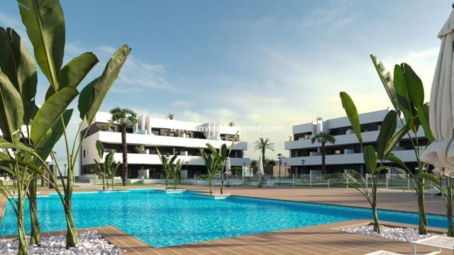 2 quarto Apartamento para venda em El Raso, Guardamar del Segura com piscina - 228 000 € (Ref: 9563698)