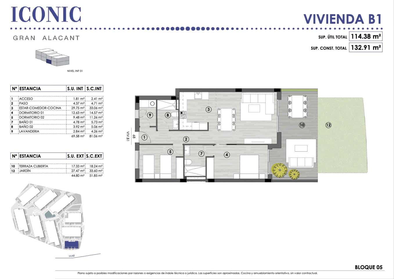 2 soveværelse Lejlighed til salg i Gran Alacant med swimmingpool garage - € 405.000 (Ref: 5652703)