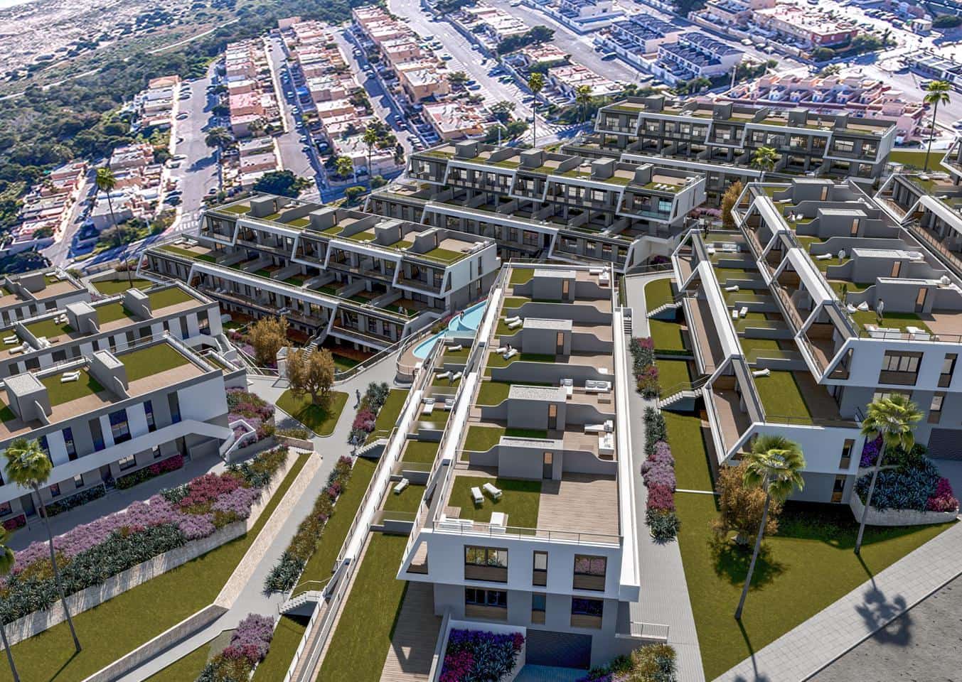 2 soveværelse Lejlighed til salg i Gran Alacant med swimmingpool garage - € 405.000 (Ref: 5652703)