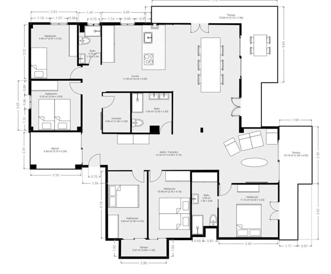 Piso de 5 habitaciones en Santa Pola en venta - 559.000 € (Ref: 6542432)
