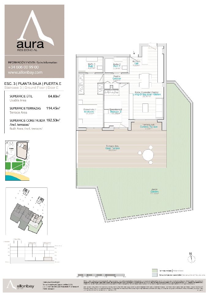 2 chambre Appartement à vendre à La Villajoyosa / Vila Joiosa avec piscine - 715 000 € (Ref: 7458351)