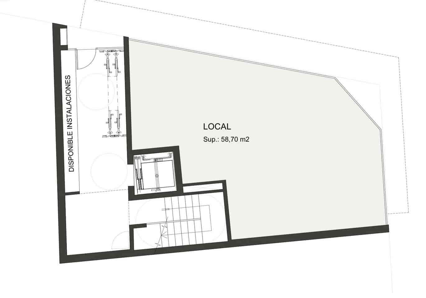 1 soveværelse Virksomhed til salg i Santa Pola - € 109.000 (Ref: 7890068)