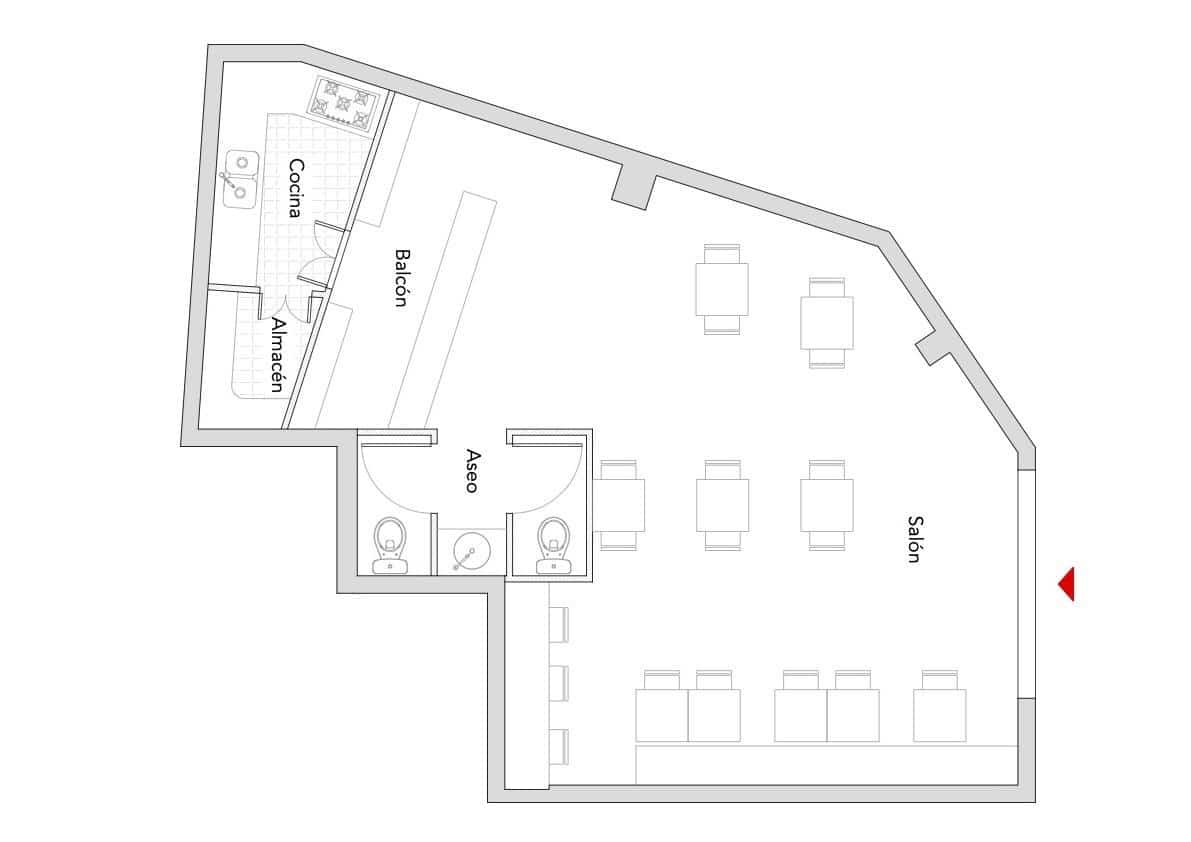 1 camera da letto Azienda in vendita in Santa Pola - 120.000 € (Rif: 7890068)