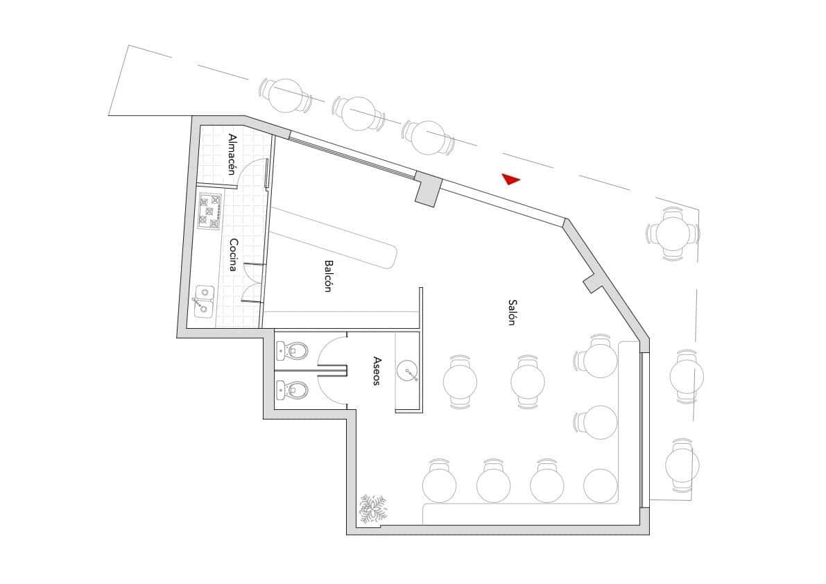 1 camera da letto Azienda in vendita in Santa Pola - 120.000 € (Rif: 7890068)