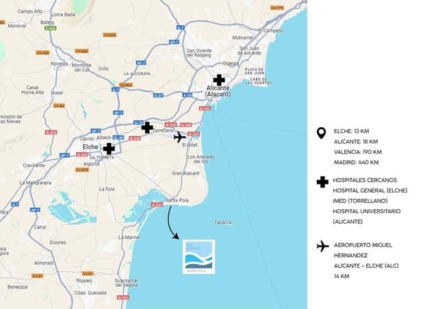 3 chambre Appartement à vendre à Norte, Santa Pola avec piscine garage - 240 000 € (Ref: 8383586)