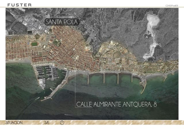 3 soveværelse Lejlighed til salg i Centro, Santa Pola - € 275.000 (Ref: 8494206)