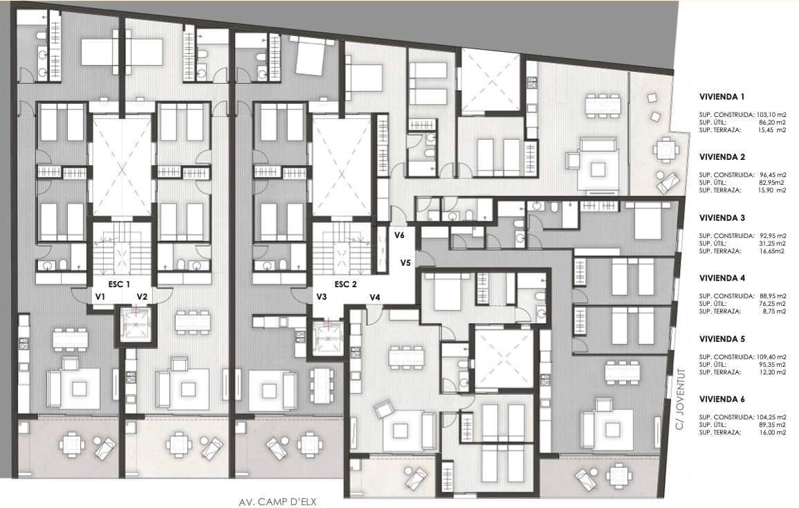 2 soveværelse Lejlighed til salg i Las Bayas med swimmingpool garage - € 190.000 (Ref: 8633639)