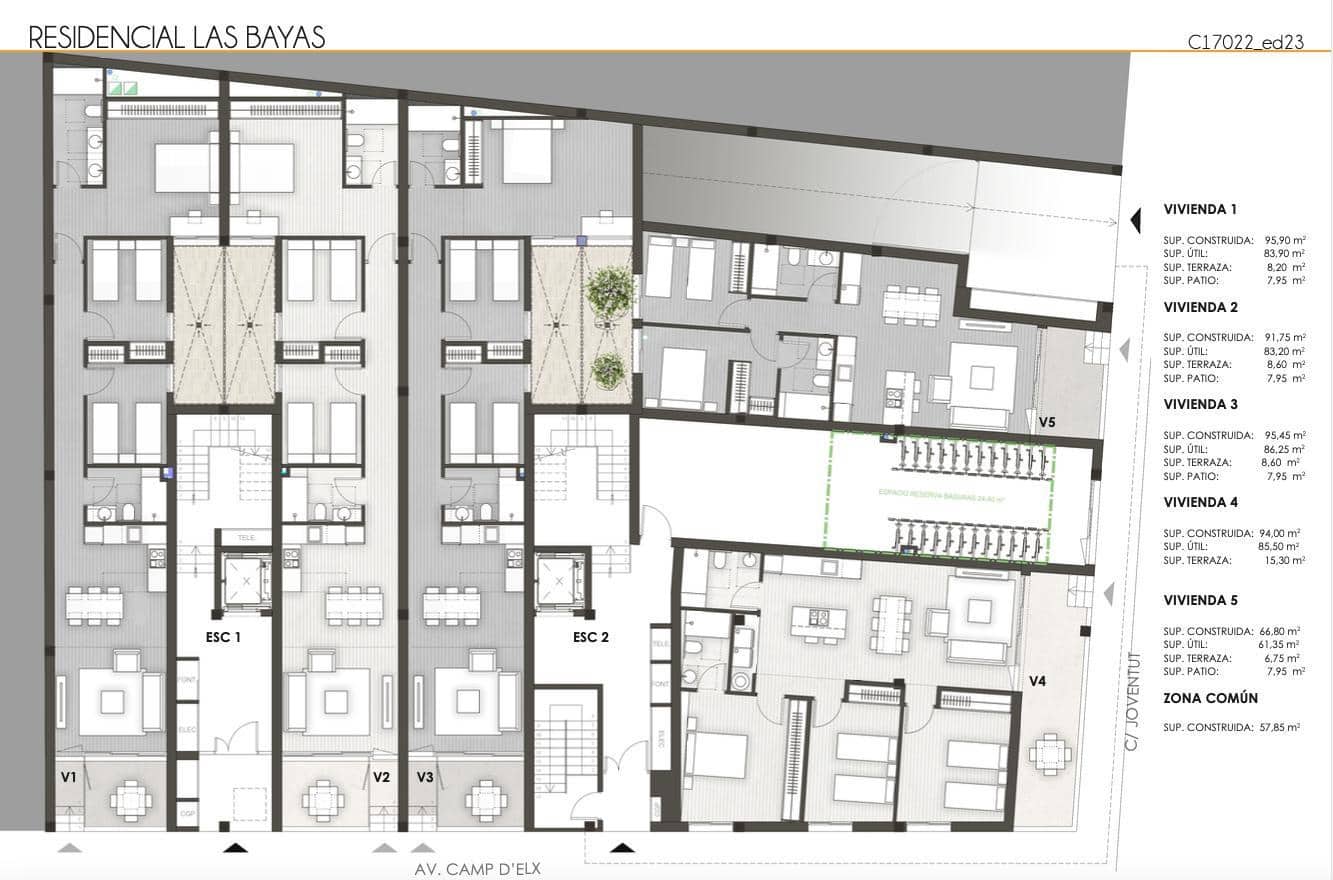 2 soveværelse Lejlighed til salg i Las Bayas med swimmingpool garage - € 190.000 (Ref: 8633639)