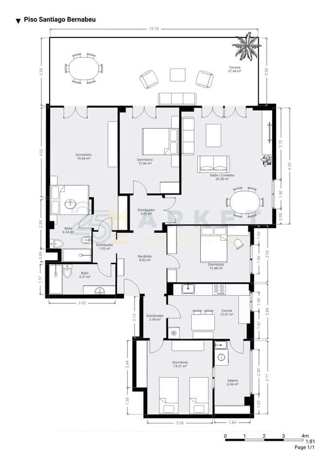 4 slaapkamer Flat te koop in Santa Pola met garage - € 829.000 (Ref: 8670733)