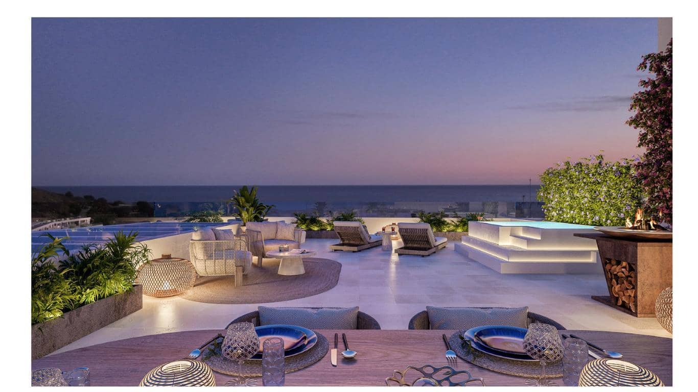 2 makuuhuone Asunto myytävänä paikassa La Villajoyosa / Vila Joiosa mukana uima-altaan 
autotalli - 370 000 € (Ref: 8835255)