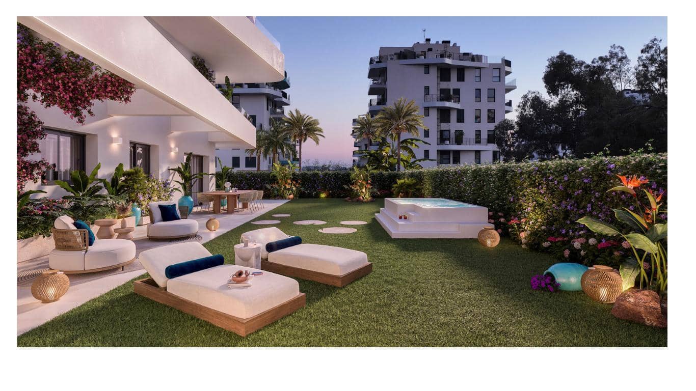 2 makuuhuone Asunto myytävänä paikassa La Villajoyosa / Vila Joiosa mukana uima-altaan 
autotalli - 370 000 € (Ref: 8835255)