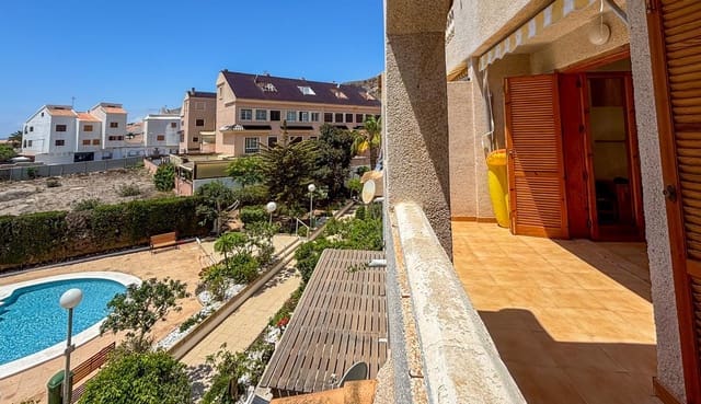 2 Zimmer Wohnung zu verkaufen in Calas Santa Pola Este, Santa Pola mit Pool Garage - 184.900 € (Ref: 8845773)