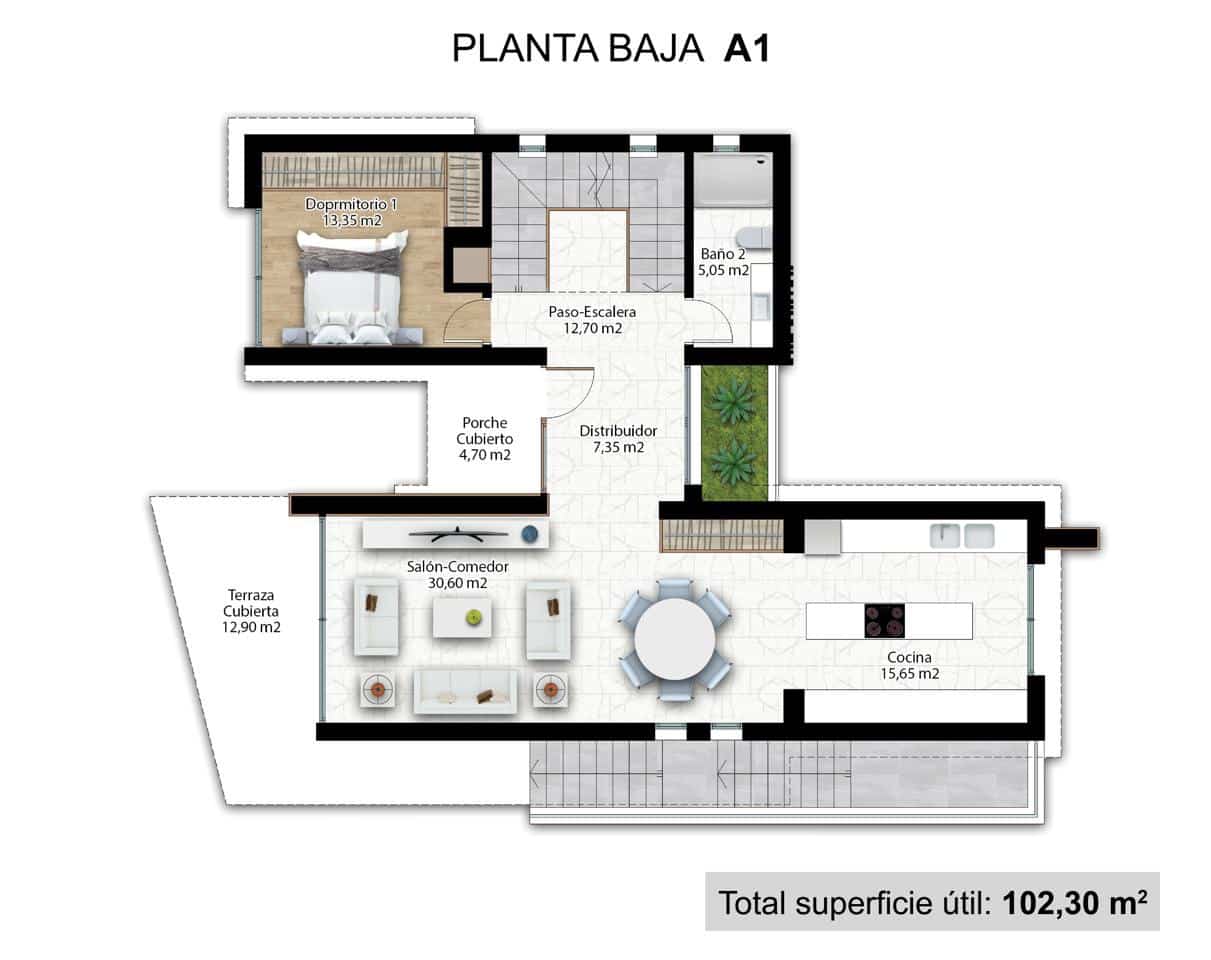 4 quarto Moradia para venda em La Nucia com piscina - 1 150 000 € (Ref: 8845847)