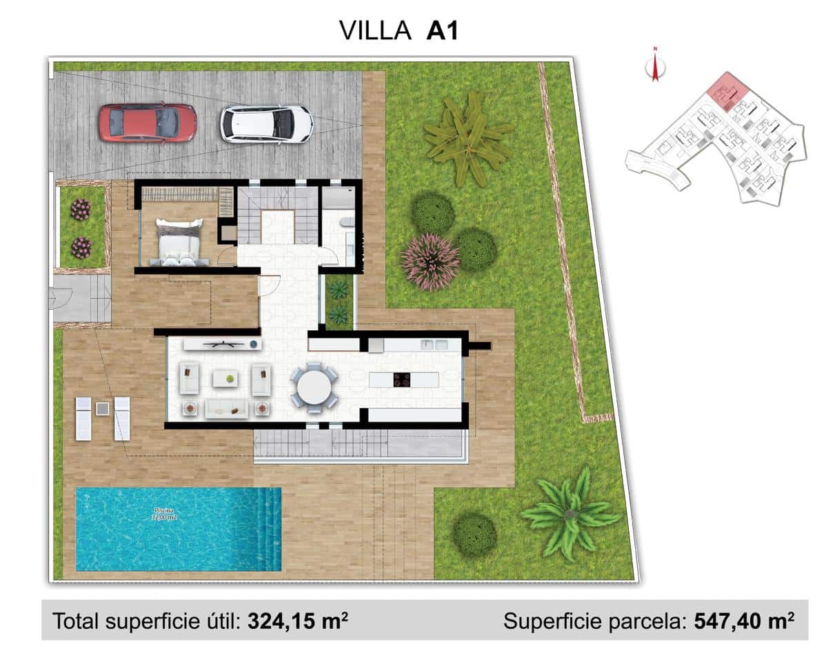 4 quarto Moradia para venda em La Nucia com piscina - 1 150 000 € (Ref: 8845847)