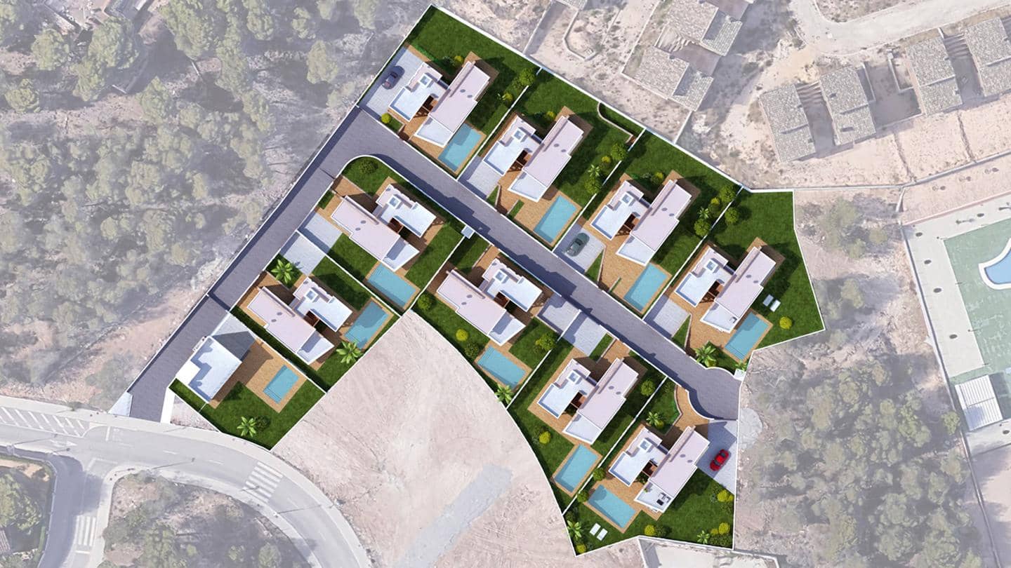 4 quarto Moradia para venda em La Nucia com piscina - 1 150 000 € (Ref: 8845847)