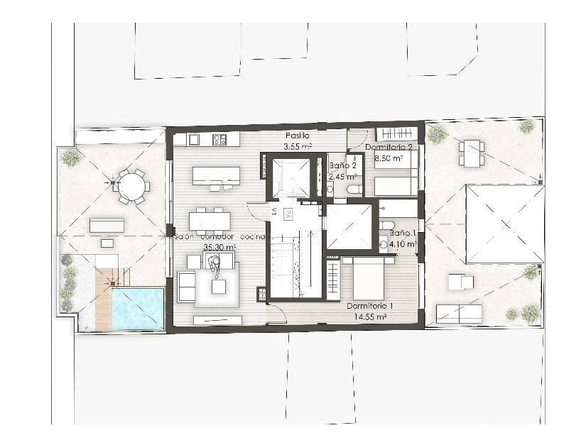 2 soverom Leilighet til salgs i Santa Pola - € 219 000 (Ref: 8981044)