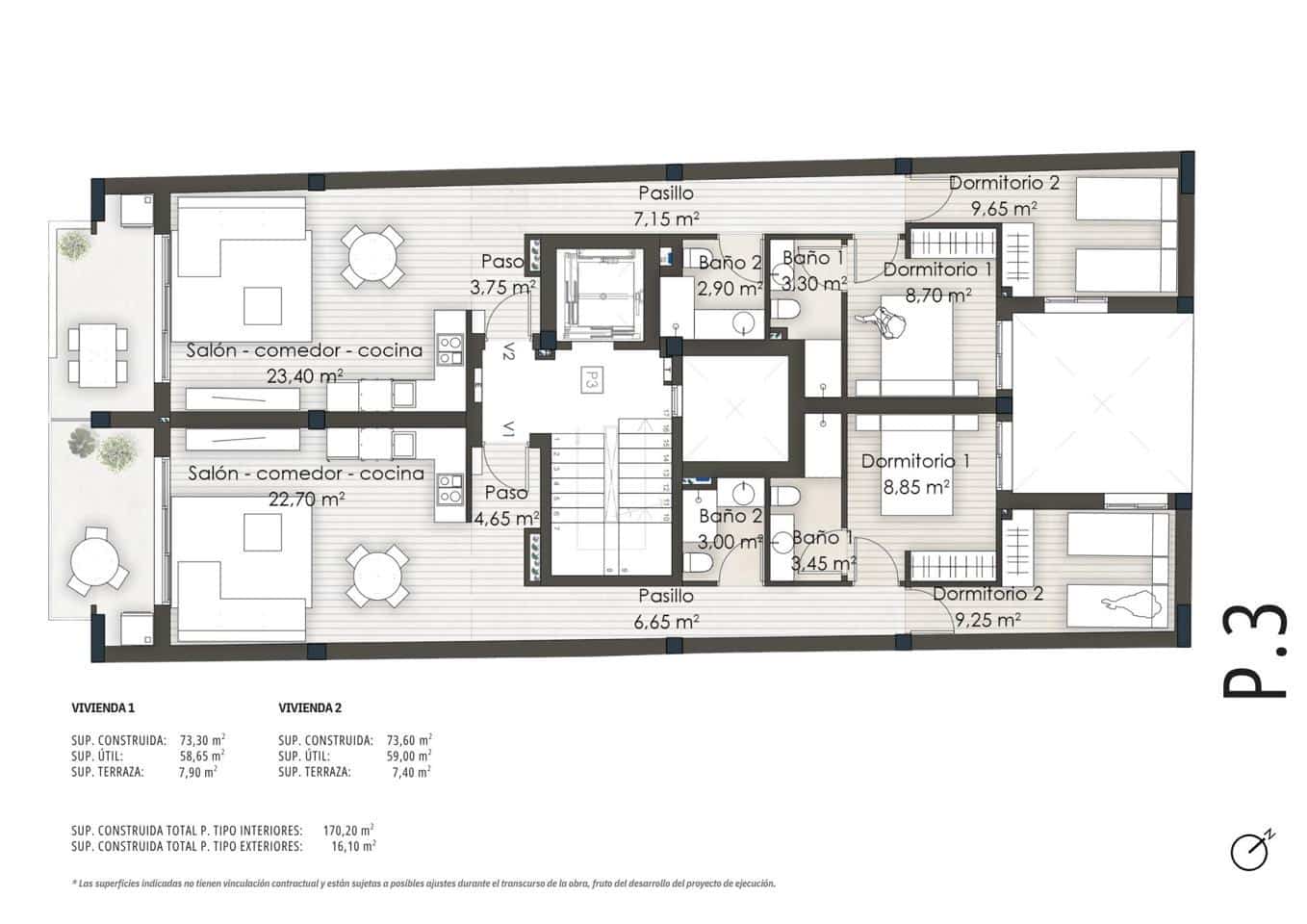 2 bedroom Flat for sale in Santa Pola - € 229,000 (Ref: 8981044)