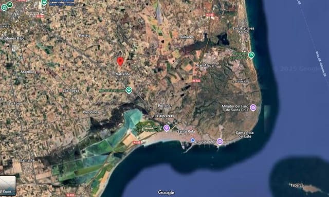 Grunde uden byggetilladelser til salg i Valverde, Elche / Elx - € 239.000 (Ref: 8987391)