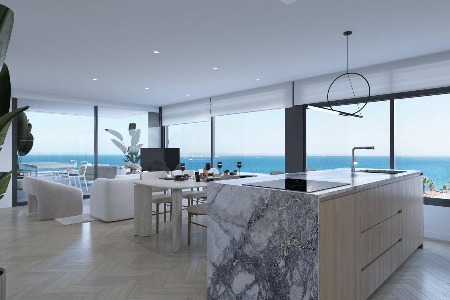 3 soverom Leilighet til salgs i Santa Pola med svømmebasseng garasje - € 690 000 (Ref: 9002636)