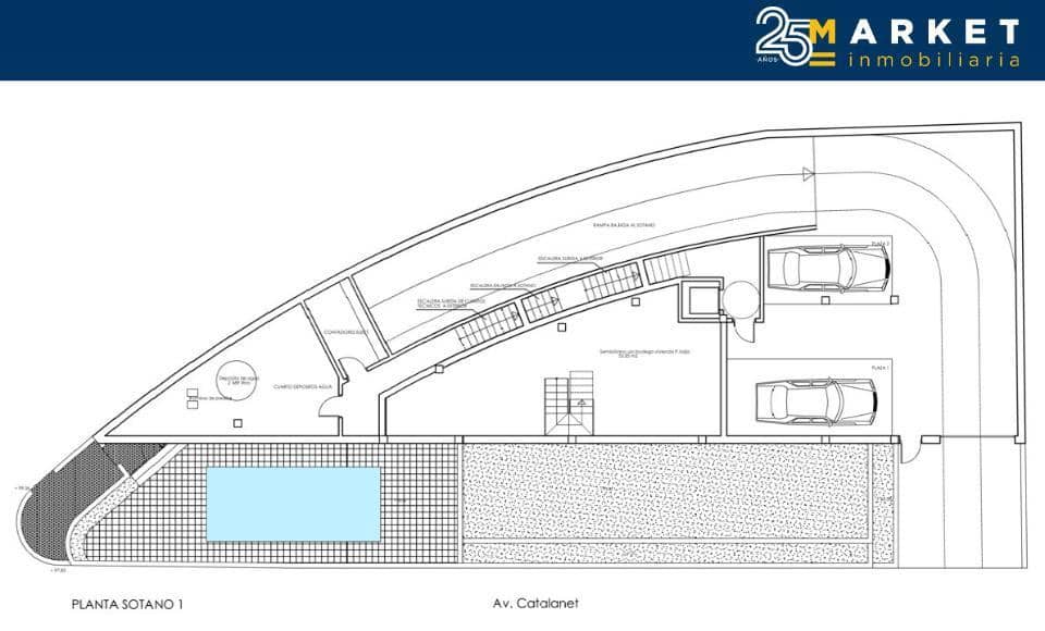 3 soverom Leilighet til salgs i Santa Pola med svømmebasseng garasje - € 690 000 (Ref: 9002636)