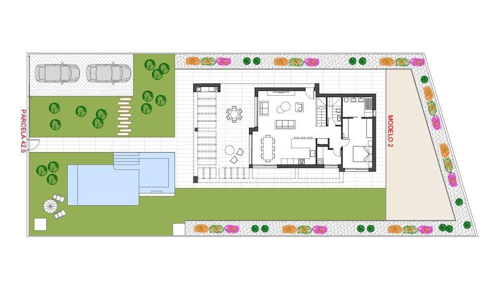 3 chambre Villa/Maison à vendre à Monforte del Cid avec piscine garage - 600 000 € (Ref: 9035596)