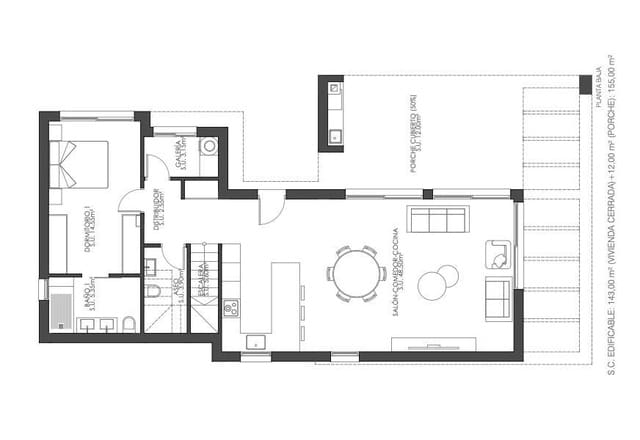 3 chambre Villa/Maison à vendre à Monforte del Cid avec piscine garage - 600 000 € (Ref: 9035596)