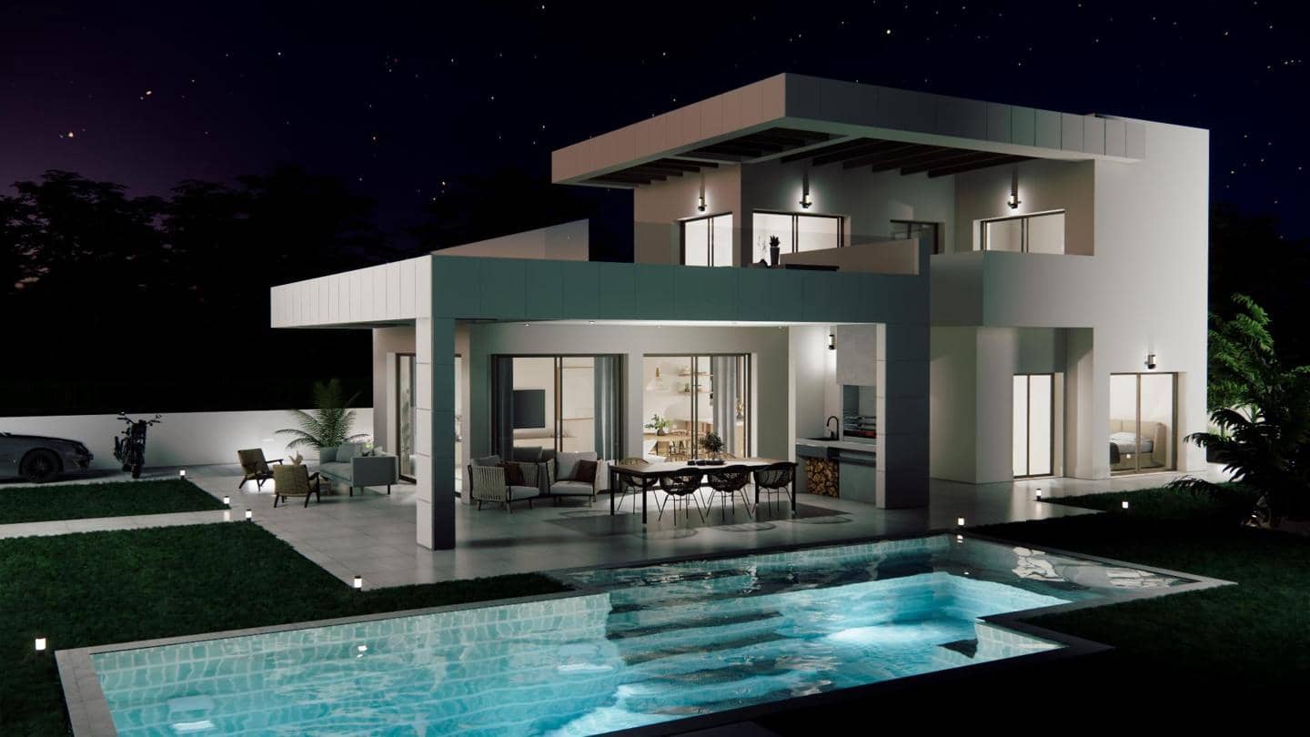 3 chambre Villa/Maison à vendre à Monforte del Cid avec piscine garage - 600 000 € (Ref: 9035596)