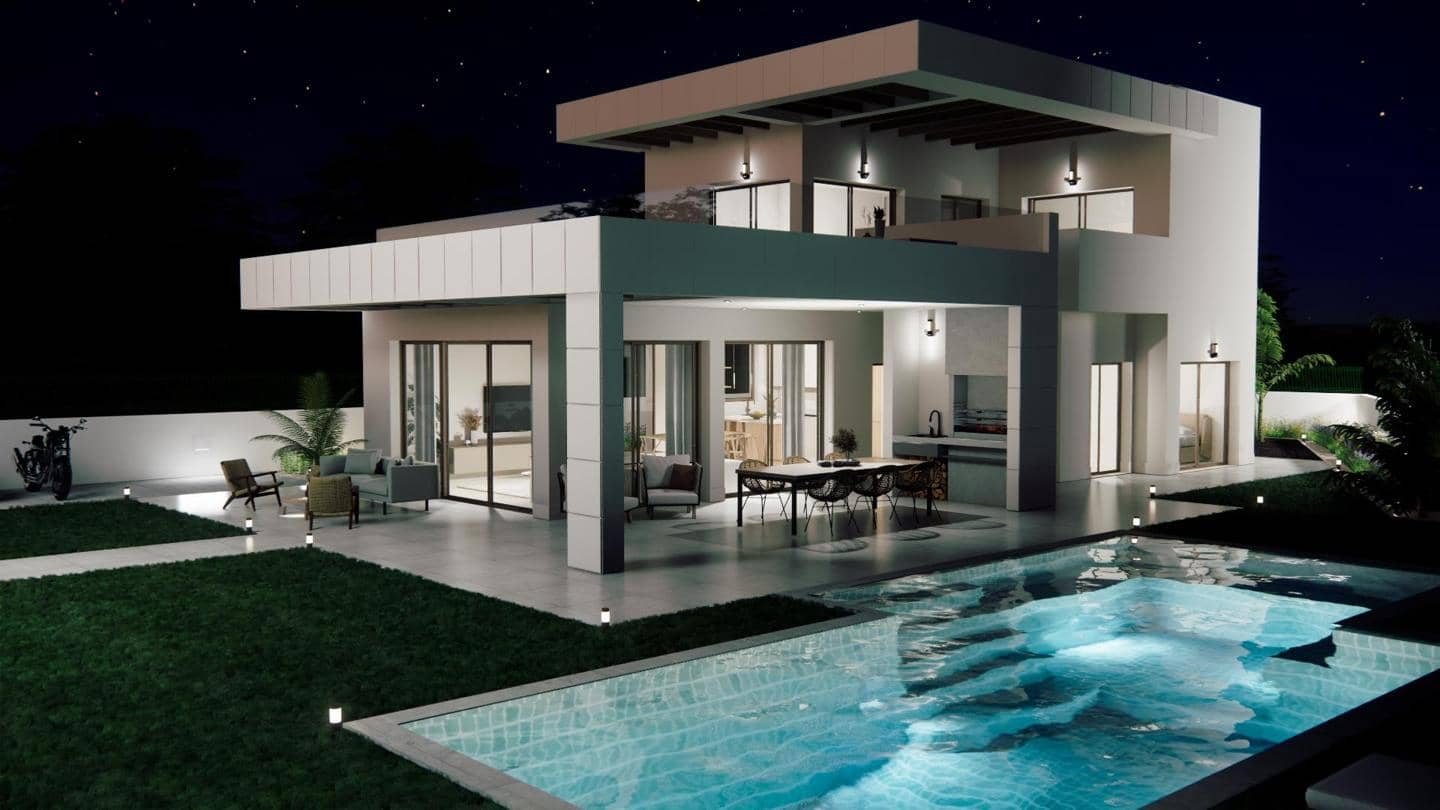 3 chambre Villa/Maison à vendre à Monforte del Cid avec piscine garage - 600 000 € (Ref: 9035596)