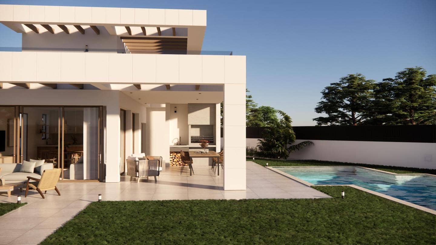 3 chambre Villa/Maison à vendre à Monforte del Cid avec piscine garage - 600 000 € (Ref: 9035596)