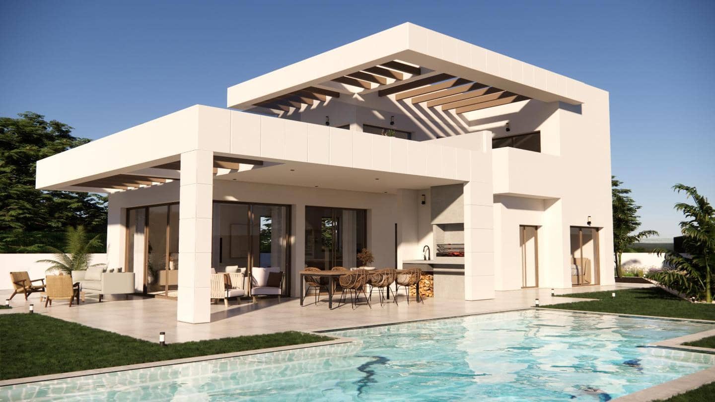 3 chambre Villa/Maison à vendre à Monforte del Cid avec piscine garage - 600 000 € (Ref: 9035596)