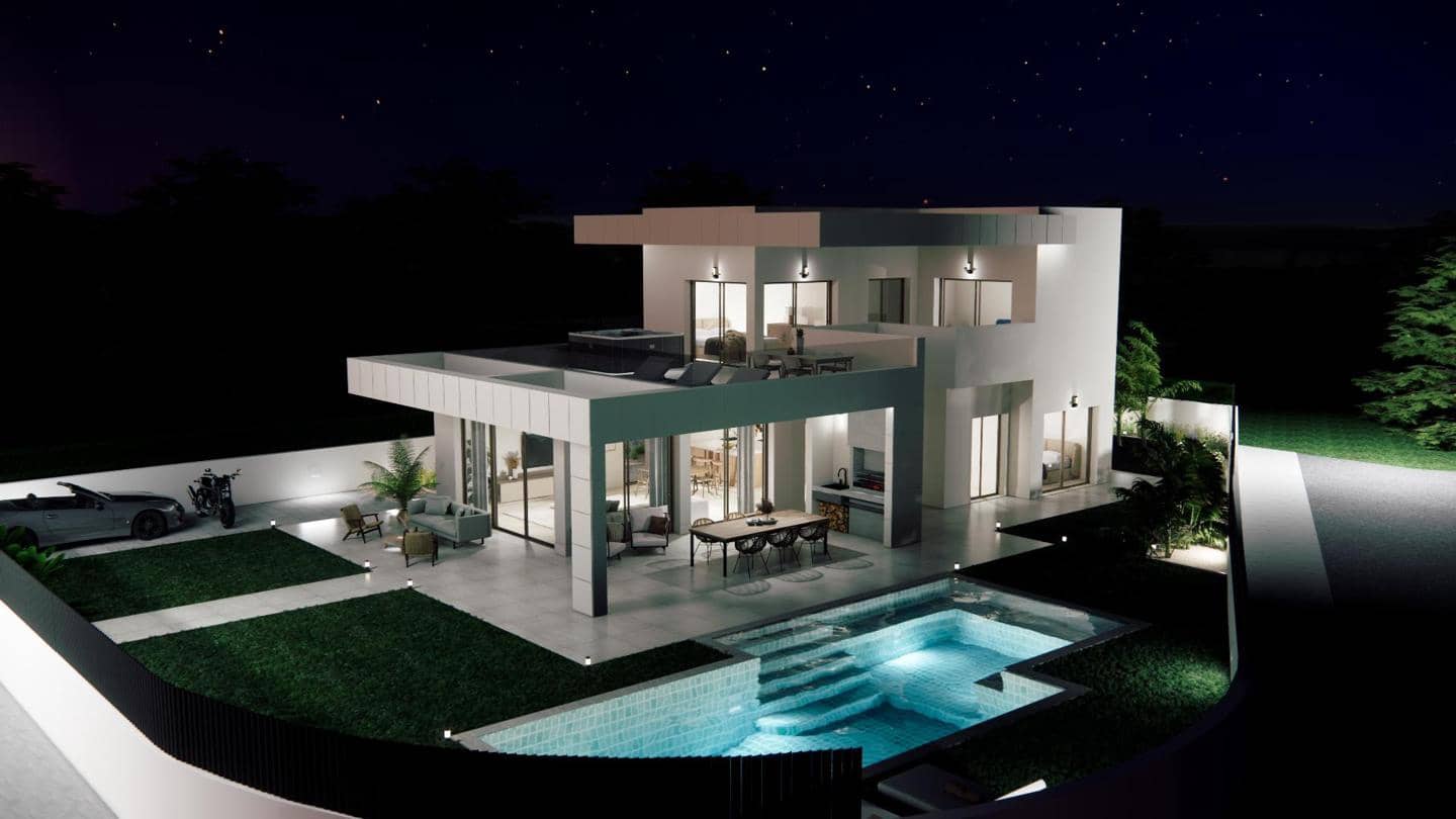 3 chambre Villa/Maison à vendre à Monforte del Cid avec piscine garage - 600 000 € (Ref: 9035596)