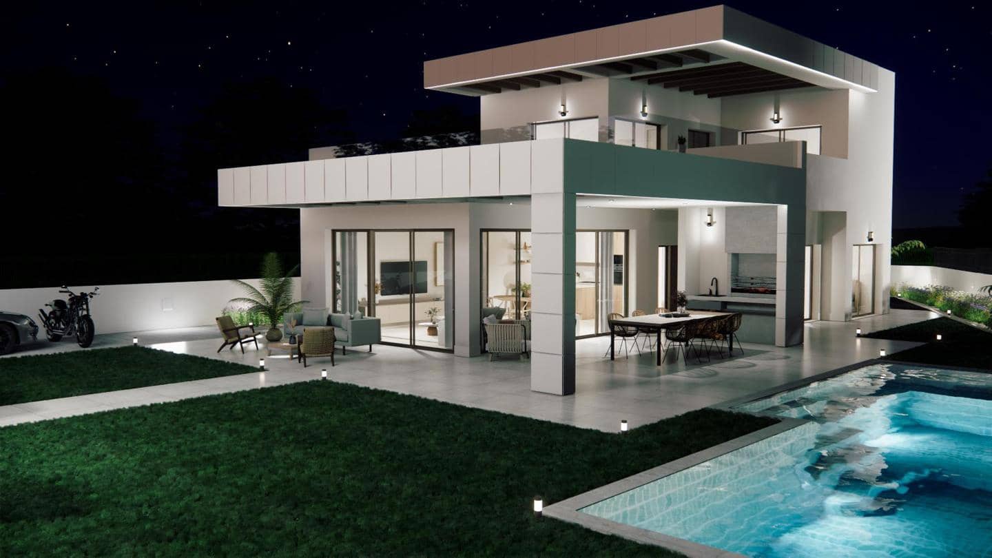 3 chambre Villa/Maison à vendre à Monforte del Cid avec piscine garage - 600 000 € (Ref: 9035596)