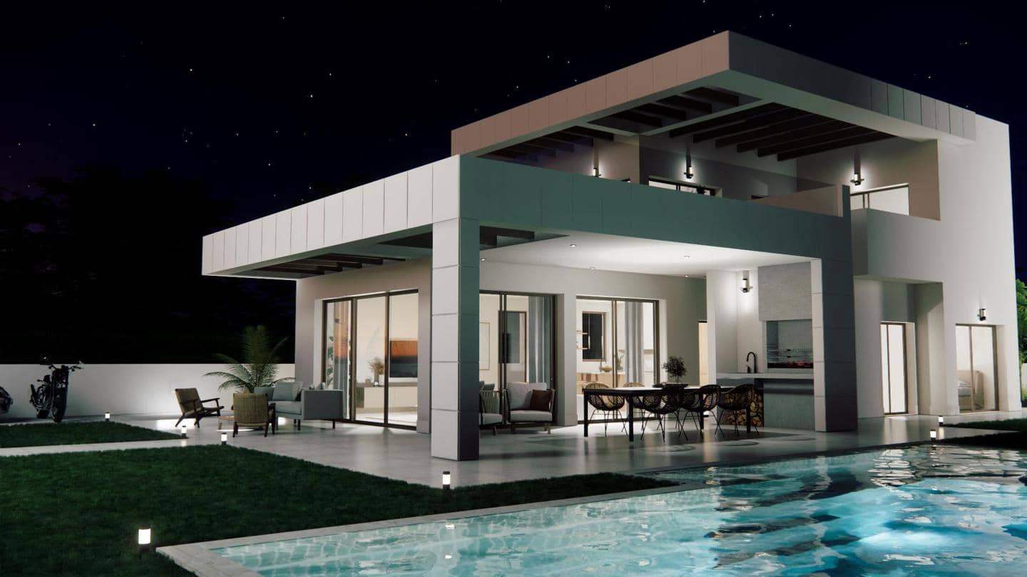 3 chambre Villa/Maison à vendre à Monforte del Cid avec piscine garage - 600 000 € (Ref: 9035596)