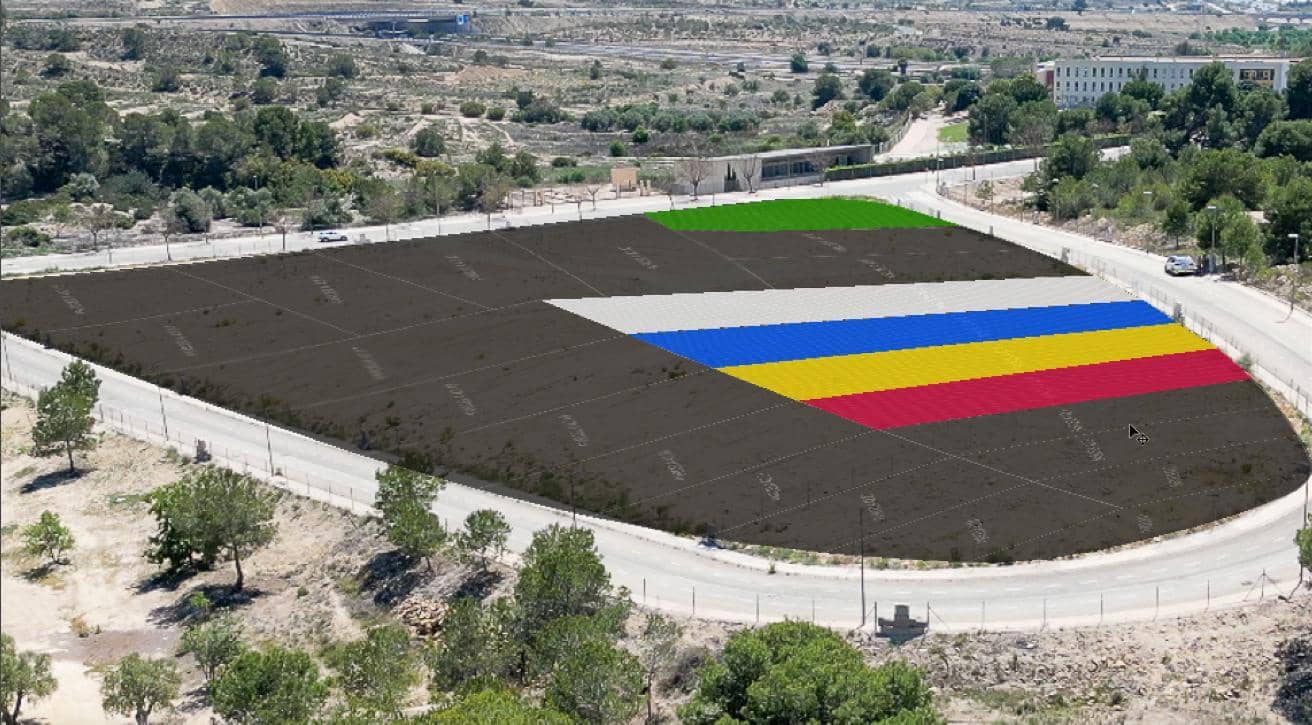 3 makuuhuone Huvila myytävänä paikassa Monforte del Cid mukana uima-altaan 
autotalli - 600 000 € (Ref: 9035597)