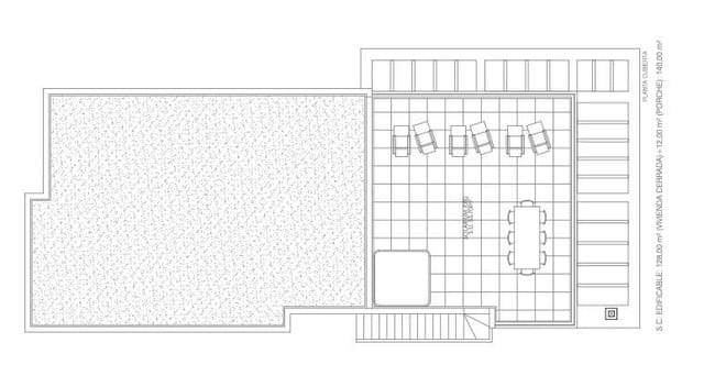 3 makuuhuone Huvila myytävänä paikassa Monforte del Cid mukana uima-altaan 
autotalli - 550 000 € (Ref: 9035598)