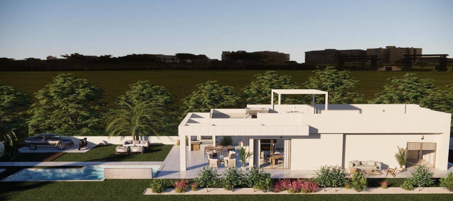 3 soverom Villa til salgs i Monforte del Cid med svømmebasseng garasje - € 550 000 (Ref: 9035598)