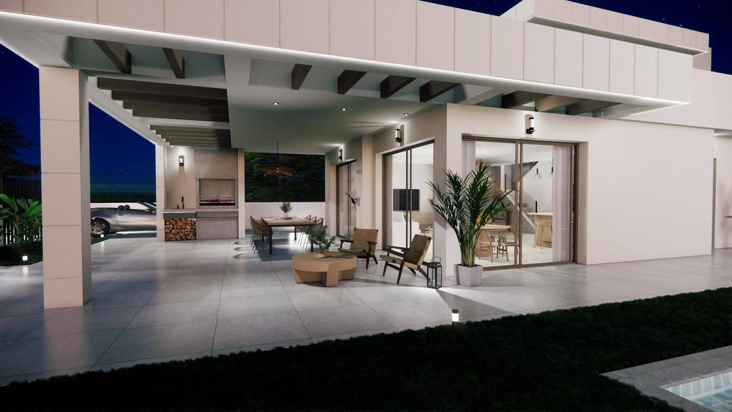 3 soverom Villa til salgs i Monforte del Cid med svømmebasseng garasje - € 550 000 (Ref: 9035598)