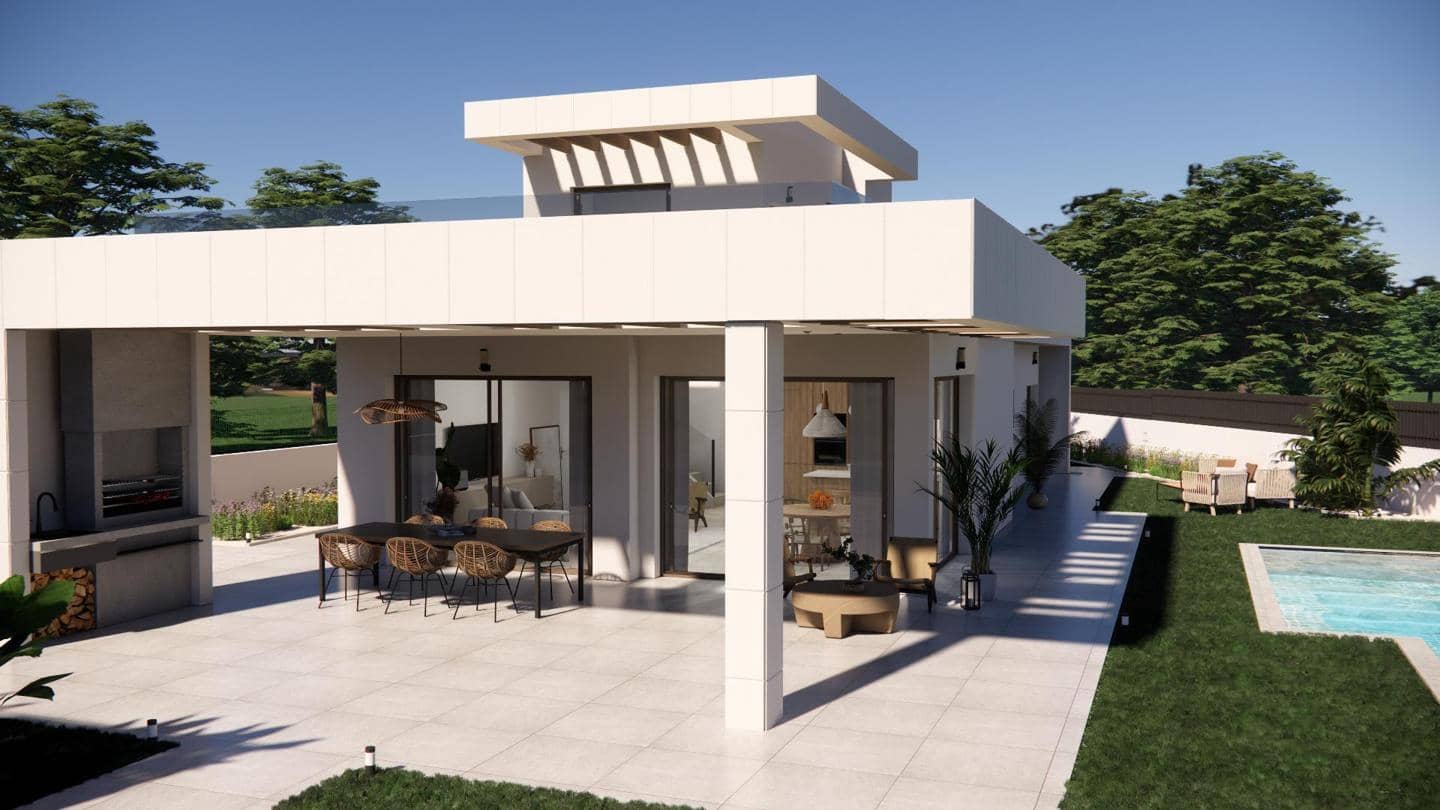 3 soverom Villa til salgs i Monforte del Cid med svømmebasseng garasje - € 550 000 (Ref: 9035598)